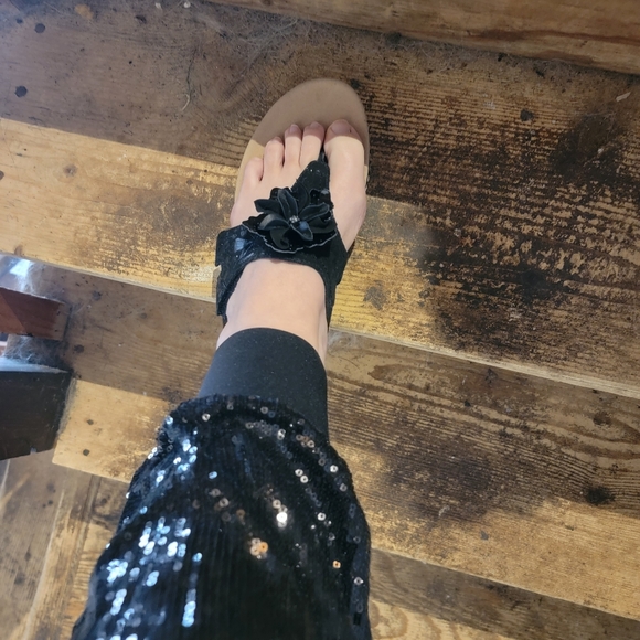 Sequin Jogger Jumpsuit 'NWOT' LG - Picture 6 of 15